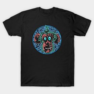 Abstract Monkey T-Shirt